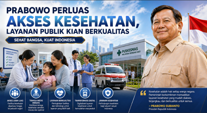 Prabowo Perluas Akses Kesehatan, Layanan Publik Kian Berkualitas